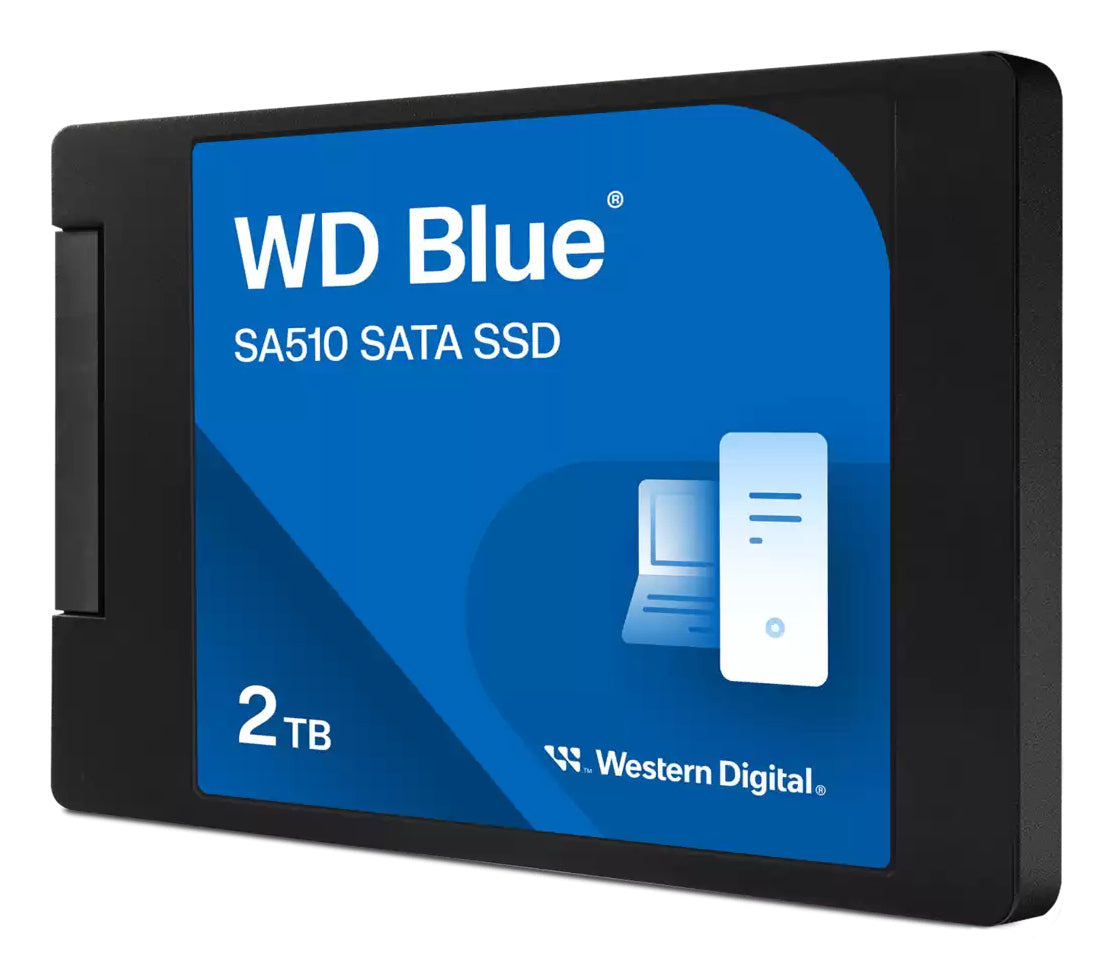 WD SSD Interno Blue 2TB 2.5" SATA3 6GB/s, Lectura 560MB/s, Escritura 520MB/s
