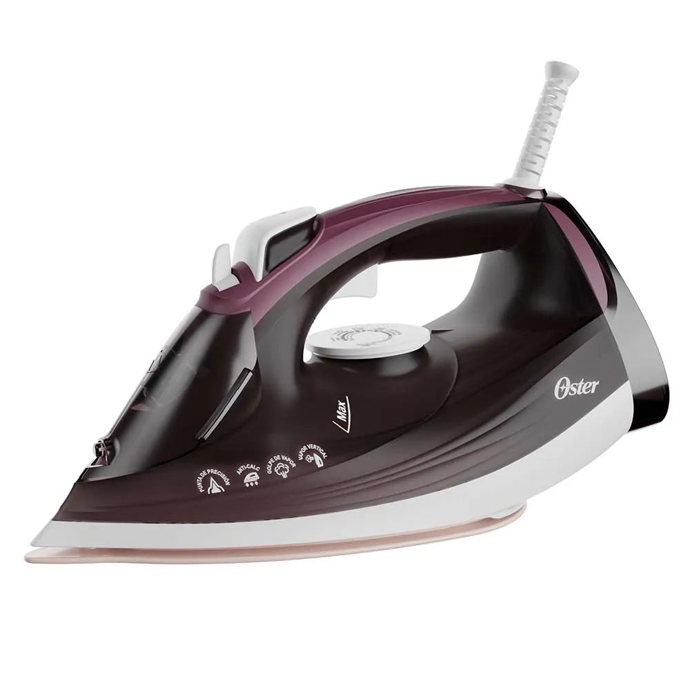 Oster GCSTEP2502 plancha Plancha de vapor en seco Piso de cerámica 1500 W Multicolor, 90 g/min, Integrado