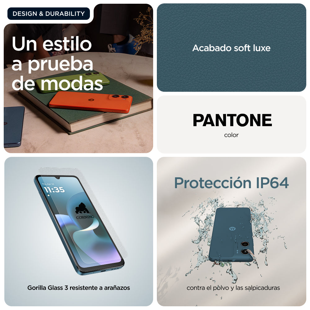 Motorola moto g06 17,5 cm (6.88") SIM doble Android 15 4G USB Tipo C 4 GB 128 GB 5200 mAh Azul