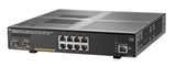 HPE Aruba Networking 2930F 8G PoE+ 2SFP+ Switch, Gestionado, Gigabit Ethernet (10/100/1000), Energía sobre Ethernet (PoE