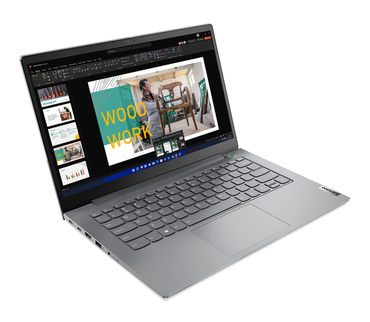 Lenovo ThinkBook 14 G4 IAP Laptop Mineral Grey Portátil Gris Concha