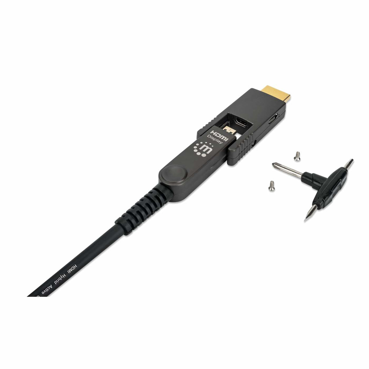Manhattan 355698 Cables HDMI 50 m HDMI tipo A (Estándar) HDMI tipo D (Micro)