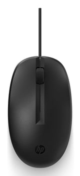 HP Mouse 125 con cable, Ambidiestro, USB tipo A, 1200 DPI, 265A9AA | Ratones