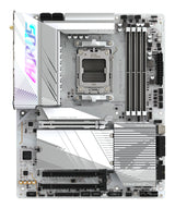 GIGABYTE X670E AORUS PRO X Placa base - Compatible con AMD Ryzen 9000 CPUs, 16+2+2 phases VRM, up to 8000MHz DDR5 (OC), 2xPCIe 5.0 + 2xPCIe 4.0 M.2, Wi-Fi 7, 2.5GbE LAN, USB 3.2 Gen 2x2 placas base AMD Zócalo AM5 AMD Ryzen 7000 Series Zócalo AM5