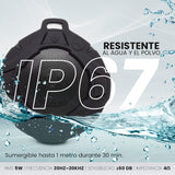 BOCINAS VORAGO POOL (RES. AGUA) BLUETOOTH IPX67 NEGRA  BSP-400