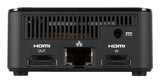 ECS LIVA Q3H Intel® Celeron® N N5100 4 GB LPDDR4x-SDRAM 64 GB eMMC Windows 11 Pro Mini PC Negro