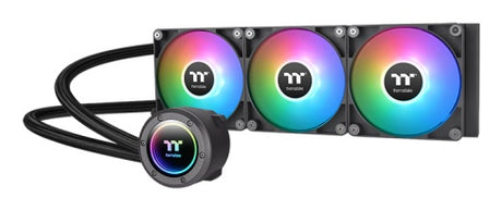 Thermaltake TH360 V2 ARGB Sync Procesador Refrigerador de líquidos todo en uno 12 cm Negro, 500 RPM, 2000 RPM