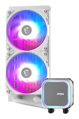 MSI MAG Coreliquid A13 240 WHITE sistemas de refrigeración para ordenadores Placa base, Procesador 12 mm 62,6 cfm Si