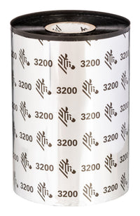 Zebra 3200 Wax/Resin Cinta Adhesiva 450 m 13,1 mm 6 pieza(s) Negro