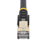 StarTech.com C6ASPAT15BK Cables de red 4,6 m Cat6a RoHS