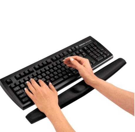 MOUSEPAD GEL COLOR NEGRO PARA TECLADO