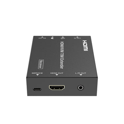 Epcom EPC-EDB70K extensor audio/video Transmisor y receptor de señales AV Negro