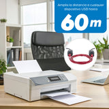 Manhattan Extensor de línea USB tarjetas de red Alámbrico USB Ethernet 2