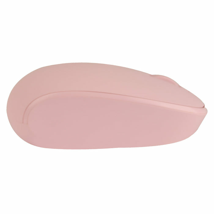 Perfect Choice PC-045182 ratón Universal Ambidiestro RF Wireless + USB Type-C 1000 DPI, Rosa