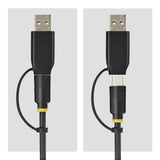 StarTech.com Dock Adaptador USB-C/USB-A a NVMe M.2 - 10Gbps - Lector Externo para SSD NVMe M.2 - Sin Herramientas - B+M/