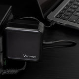 Cargador Vorago Tipo C 45W Multidispositivos Negro AU-501, USB-C, 45W, Color Negro