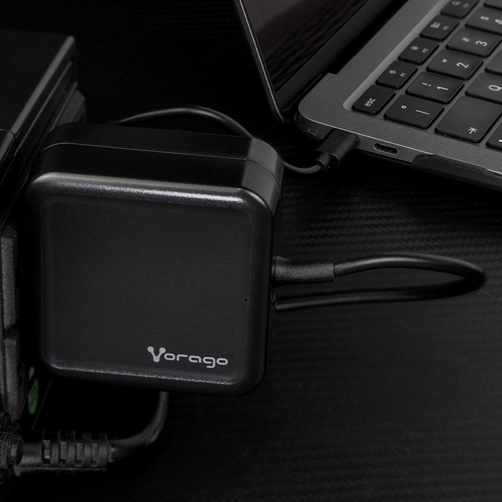 CARGADOR VORAGO AU-501 TIPO C  45W MULTIDISPOSITIVOS NEGRO
