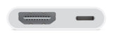 Apple MW2P3AM/A adaptador de cable de vídeo Lightning Blanco, Macho, Hembra, Derecho