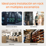 CHAROLA INT P/ RACK DE 1U 30CM DE PROF SOPORTA 25KG VENTILADA