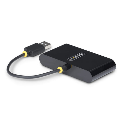 StarTech.com Hub USB 2.0 de 4 Puertos - Ladrón USB Alimentado por el Bus - 480Mbps - Hub Portátil Externo USB - Multipli