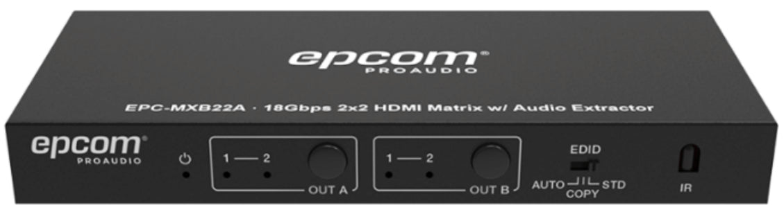 Epcom EPC-MXB22A interruptor de video HDMI