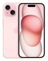 Smartphone Apple iPhone 15: Chip A16 Bionic, 128GB, Pantalla 6.1", Bluetooth 5.3, Wi-Fi 5G, iOS, Rosa