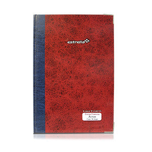 Estrella 0112 cuaderno y block 96 hojas Rojo