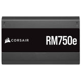 Corsair RM750e unidad de fuente de alimentación 750 W 24-pines ATX ATX Negro, 100 - 240 V, 110 W