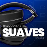 Vorago HPB-601-V2 auricular y casco Auriculares Inalámbrico Diadema Llamadas/Música USB Tipo C Bluet