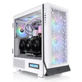 Thermaltake CA-1X5-00M6WN-00 gabinete de computadora Midi Tower Blanco, ATX, EATX, Micro ATX