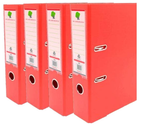 Techmakro KIT-82945 carpeta Cartón, Cloruro de polivinilo (PVC) Rojo Carta, Folder de archivo convencional, Mate, 650 ho