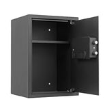 XE Seguridad CFBE-50 caja fuerte Caja fuerte portátil Negro, Lector de huellas dactilares, Llave, Cerradura con combinac