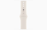 Apple Watch SE GPS + Cellular, Caja de aluminio blanco estelar de 44 mm, Correa deportiva blanco estelar - M/L