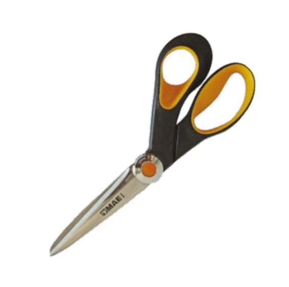 MAE RT-7B tijera de escritorio y manualidades Universal Corte recto Negro, Amarillo