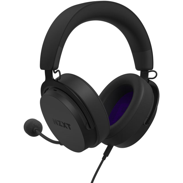 NZXT AP-WCB40-B2 audífono y auriculare Auriculares Alámbrico Diadema Juego Negro, 20 - 40000 Hz, 269.5 g