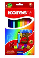 Kores Jumbo Multicolor 12 pieza(s)