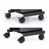 StarTech.com Carrito para Caja Torre de Ordenador - Carrito con Ruedas para CPU - Soporte Ajustable para CPU - de Acero