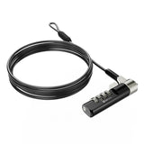 Klip Xtreme Bolt WC II cable antirrobo Negro, Plata 2 m, Brecha, Código, Acero galvanizado