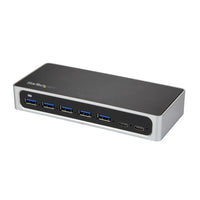 StarTech.com Hub Concentrador USB 3.0 USB C a 5x USB-A y 2x USB Tipo C de 7 Puertos - 5Gbps - Ladrón USBC Alimentado Hub