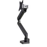 StarTech.com Brazo de Escritorio para Pantalla - Soporte VESA para Monitor hasta 34" (8kg) - Soporte VESA Articulado con Movimiento Total - Hub USB 3.0 de 2 Puertos - Grommet o Abrazadera - Resorte Monitor Negro
