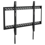Manhattan Soporte de pared para TV/monitores (Fijo), pantallas 60"–100", Compatibilidad VESA: de 200x200 a 900x600 mm (verifique las dimensiones de los cuatro orificios de montaje traseros), carga máxima 50 kg, negro Monitor negro