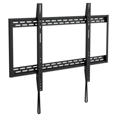 Manhattan Soporte de pared para TV/monitores (Fijo), pantallas 60"–100", Compatibilidad VESA: de 200x200 a 900x600 mm (verifique las dimensiones de los cuatro orificios de montaje traseros), carga máxima 50 kg, negro Monitor negro
