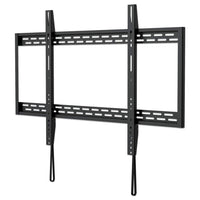 Manhattan Soporte de pared para TV/monitores (Fijo), pantallas 60"–100", Compatibilidad VESA: de 200x200 a 900x600 mm (verifique las dimensiones de los cuatro orificios de montaje traseros), carga máxima 50 kg, negro Monitor negro