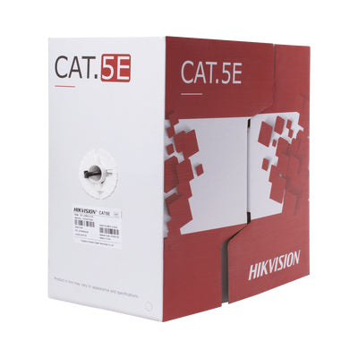 Hikvision DS-1LN5EO-UU/E cable de red Negro 305 m Cat5e U/UTP (UTP)