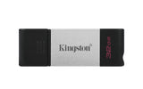 Kingston Technology DataTraveler 80 Memoria Flash 32 GB USB Tipo C 3.2 Gen 1 (3.1 Gen 1) 200 MB/s