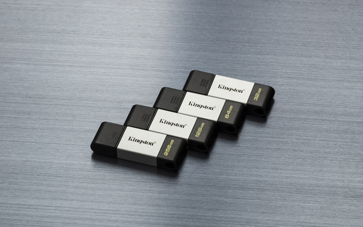 Kingston Technology DataTraveler 80 Memoria Flash 128 GB USB Tipo C 3.2 Gen 1 (3.1 Gen 1) 200 MB/s