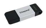 Kingston Technology DataTraveler 80 Memoria Flash 64 GB USB Tipo C 3.2 Gen 1 (3.1 Gen 1) 200 MB/s