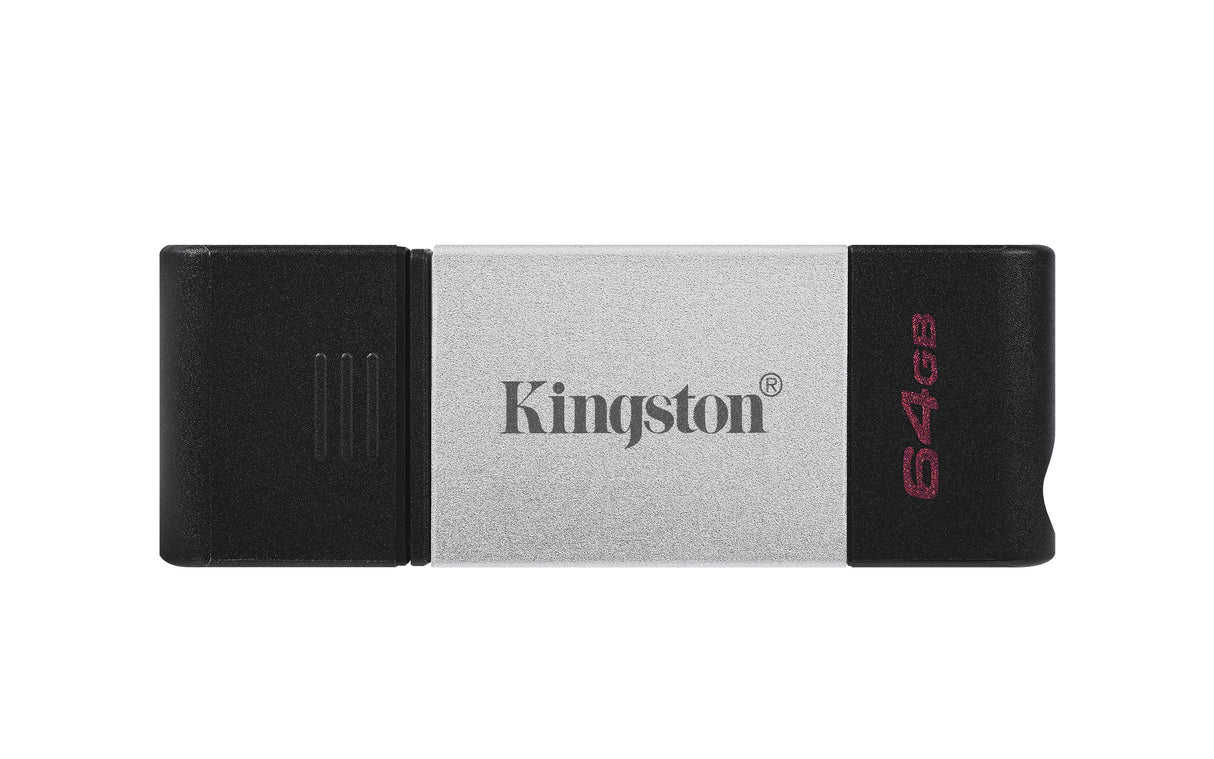 Kingston Technology DataTraveler 80 Memoria Flash 64 GB USB Tipo C 3.2 Gen 1 (3.1 Gen 1) 200 MB/s