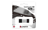 Kingston Technology DataTraveler 80 Memoria Flash 128 GB USB Tipo C 3.2 Gen 1 (3.1 Gen 1) 200 MB/s
