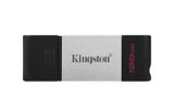 Kingston Technology DataTraveler 80 Memoria Flash 128 GB USB Tipo C 3.2 Gen 1 (3.1 Gen 1) 200 MB/s